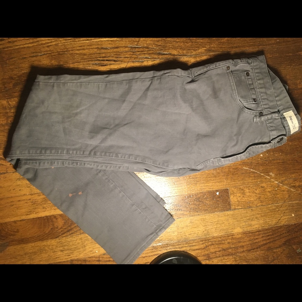 Grey Gap Slim Fit Jeans